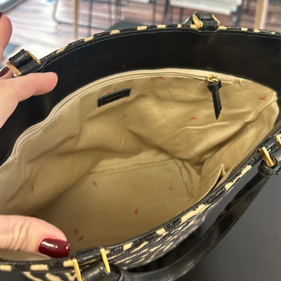 Vintage Kate Spade Animal Print Tote - Picture 6 of 8